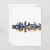 Bazel Skyline Feestdagenkaart (Voorkant / Achterkant)