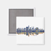 Bazel Skyline Magneet (Voorkant / Achterkant)