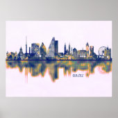 Bazel Skyline Poster (Voorkant)