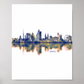 Bazel Skyline Poster (Voorkant)