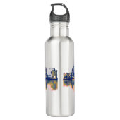 Bazel Skyline Waterfles (Achterkant)