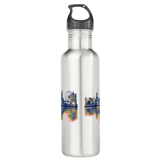 Bazel Skyline Waterfles (Achterkant)