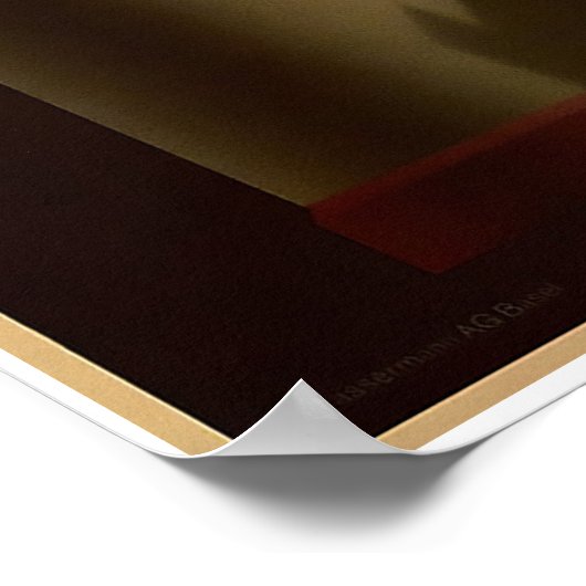 Bazel, Suisse, Spalentor, Reisposter Poster (Hoek)