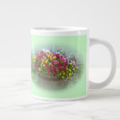 Bazel van de bloesems grote koffiekop (Rechts)
