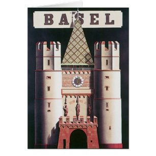 Bazel Vintage Travel Poster