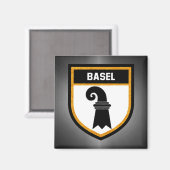 Bazel-vlag Magneet (Voorkant / Achterkant)
