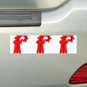 Bazel, vlag Zwitserland Bumpersticker (Op auto)