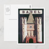  Bazel Zwitserland Briefkaart (Voorkant / Achterkant)
