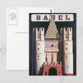 Bazel Zwitserland Briefkaart (Voorkant / Achterkant)