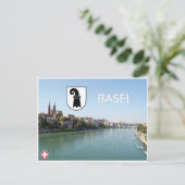 Bazel - Zwitserland Briefkaart (Staand voorkant)