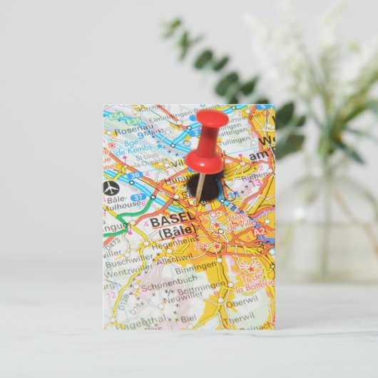 Bazel, Zwitserland Briefkaart (Staand voorkant)