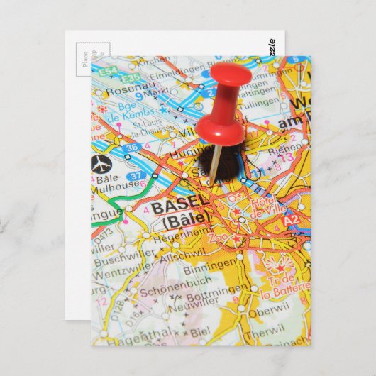 Bazel, Zwitserland Briefkaart (Voorkant / Achterkant)