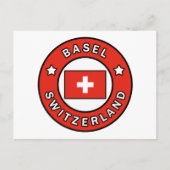 Bazel Zwitserland Briefkaart (Voorkant)