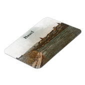 Bazel, Zwitserland Europe City Panorama Uitzicht Magneet (Linkerzijde)