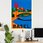 Bazel - Zwitserland Poster (Thuiskantoor)