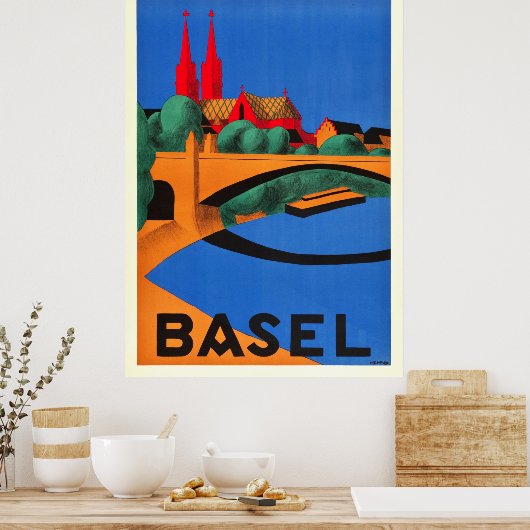 Bazel - Zwitserland Poster (Keuken)