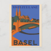 Bazel Zwitserland reizen Briefkaart (Voorkant)