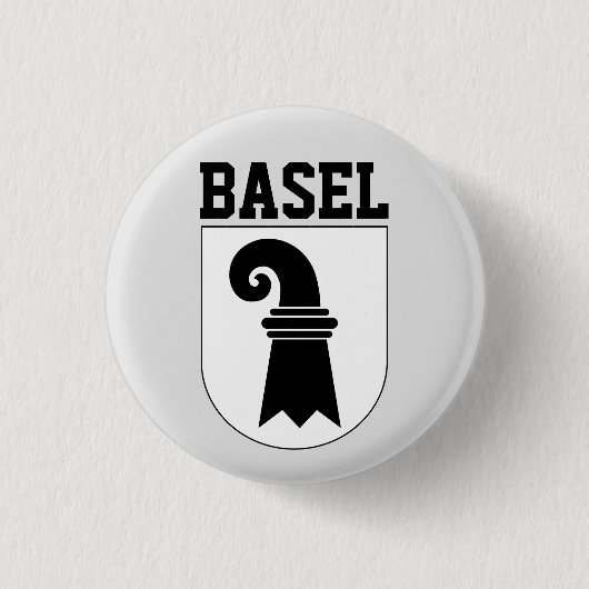 Bazel, Zwitserland Ronde Button 3,2 Cm (Voorkant)