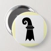 Bazel, Zwitserland Ronde Button 4,0 Cm (Voorkant /achterkant)