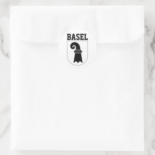 Bazel, Zwitserland Ronde Sticker (Tas)