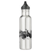 Bazel Zwitserland Skyline BW Waterfles (Rechts)