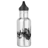 Bazel Zwitserland Skyline BW Waterfles (Links)