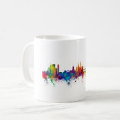 Bazel Zwitserland Skyline Koffiemok (Voorkant links)