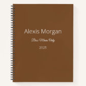 Bazen Dagelijkse Planner Notitieboek (Voorkant)