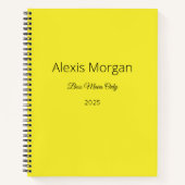 Bazen Dagelijkse Planner Notitieboek (Voorkant)