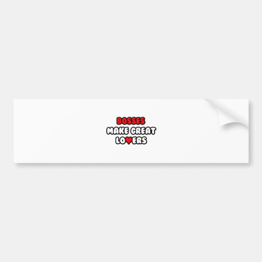 Bazen maken grote liefhebbers bumpersticker (Voorkant)