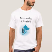 Bazenmodus: Geactiveerd! T-shirt (Voorkant)