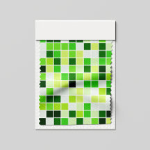 Bazentegels, Groene Mozaïek Tegels, Geometrisch Pa