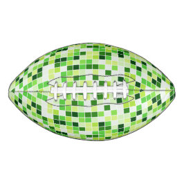 Bazentegels, Groene Mozaïektegels, Geometrisch Pat American Football