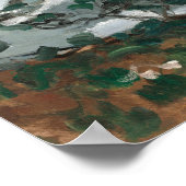 Bazille en Camille - Claude Monet Fine Art Poster (Hoek)