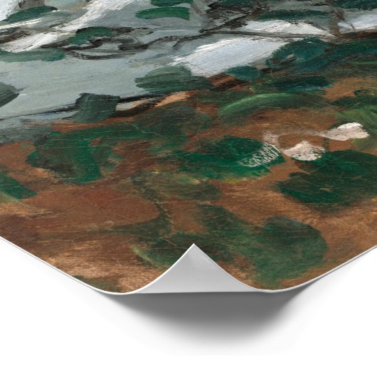 Bazille en Camille - Claude Monet Fine Art Poster (Hoek)