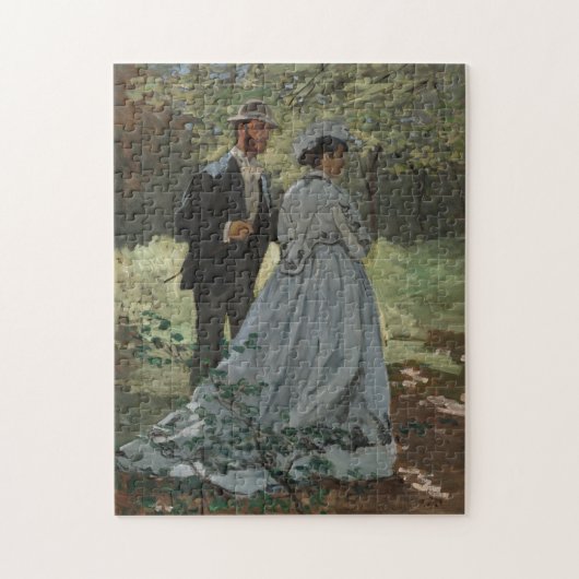 Bazille en Camille Claude Monet Legpuzzel (Verticaal)