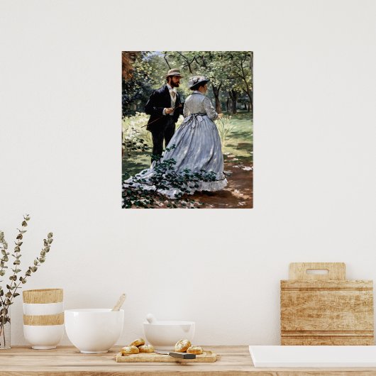 Bazille en Camille Poster (Keuken)