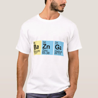 BaZnGa Elements-symbolen T-shirt