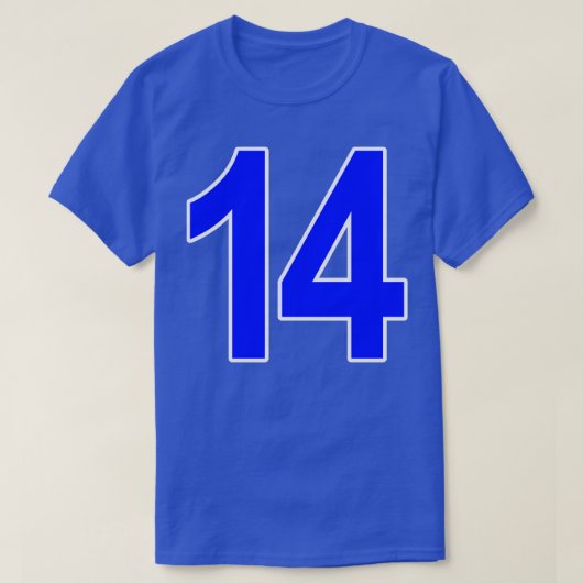 BAZOOKA 14 Jersey FrontBack Print T-shirt (Design voorkant)