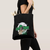 Bazooka Pug Funny Pug Dog Tote Bag (Dichtbij)