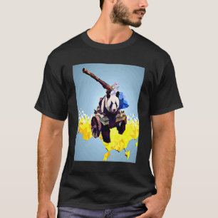 Bazooka Vrijheid Panda Sláva Ukrayíni T-shirt