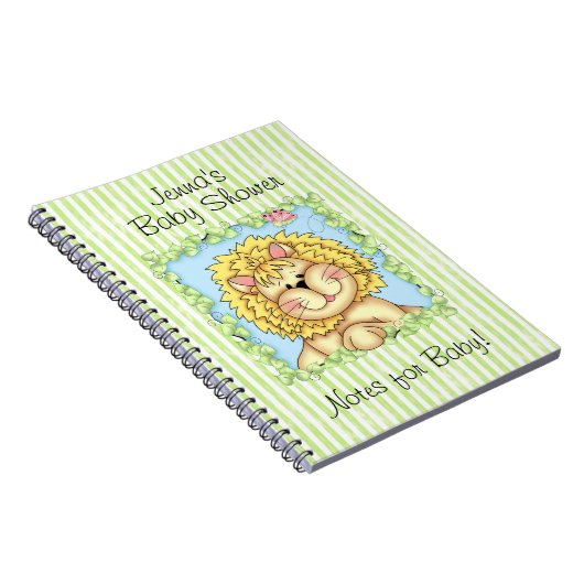BaZooples Baby shower Journal Notitieboek (Rechterzijde)