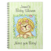 BaZooples Baby shower Journal Notitieboek (Voorkant)
