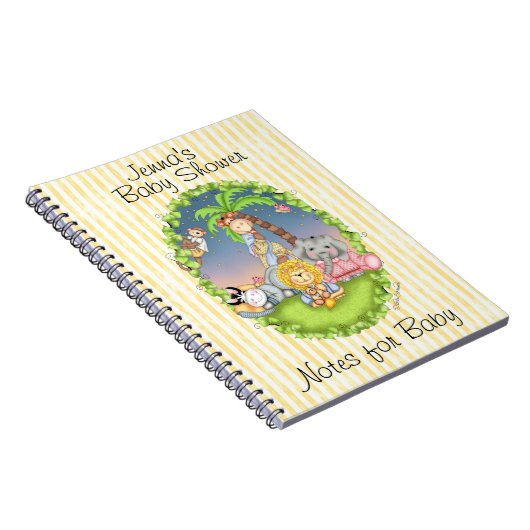 BaZooples Baby shower Journal Notitieboek (Rechterzijde)