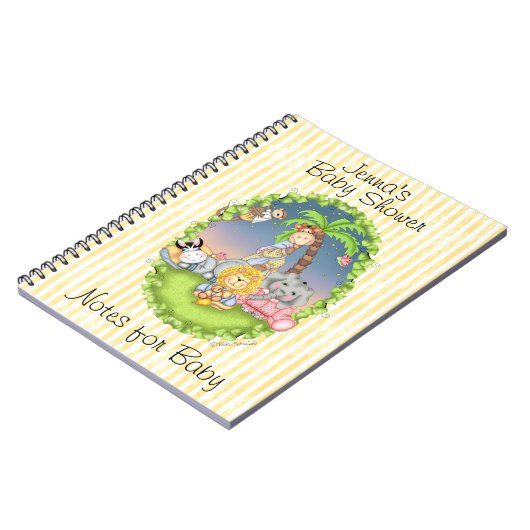 BaZooples Baby shower Journal Notitieboek (Linkerzijde)