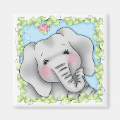 BaZooples Elsie de olifantenmagneet Magneet (Voorkant)