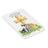 BaZooples "God zegene alle dingen..." Magneet (Rechterzijde)