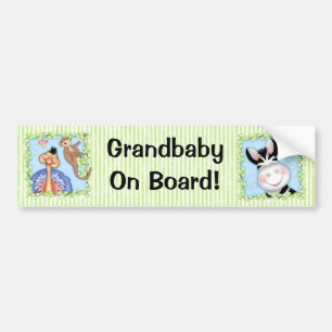 BaZooples "Grandbaby aan boord!" Bumpersticker