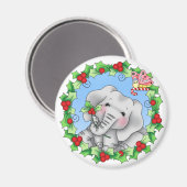 BaZooples Kerstvreugde Elsie Magneet (Voorkant / Achterkant)