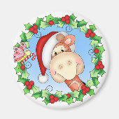 BaZooples Kerstvreugde Gertrude Magneet (Voorkant)